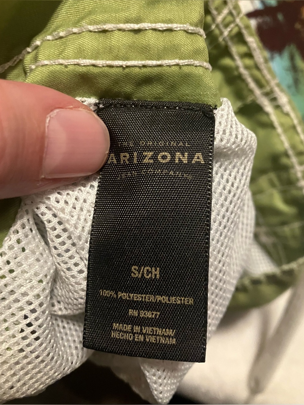 Multicolor Surf-Print Swim Trunks - Picture 5 of 5
